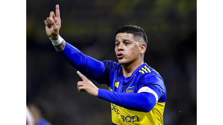 Marcos Rojo em jogo do Boca Juniors. Foto: Marcelo Endelli