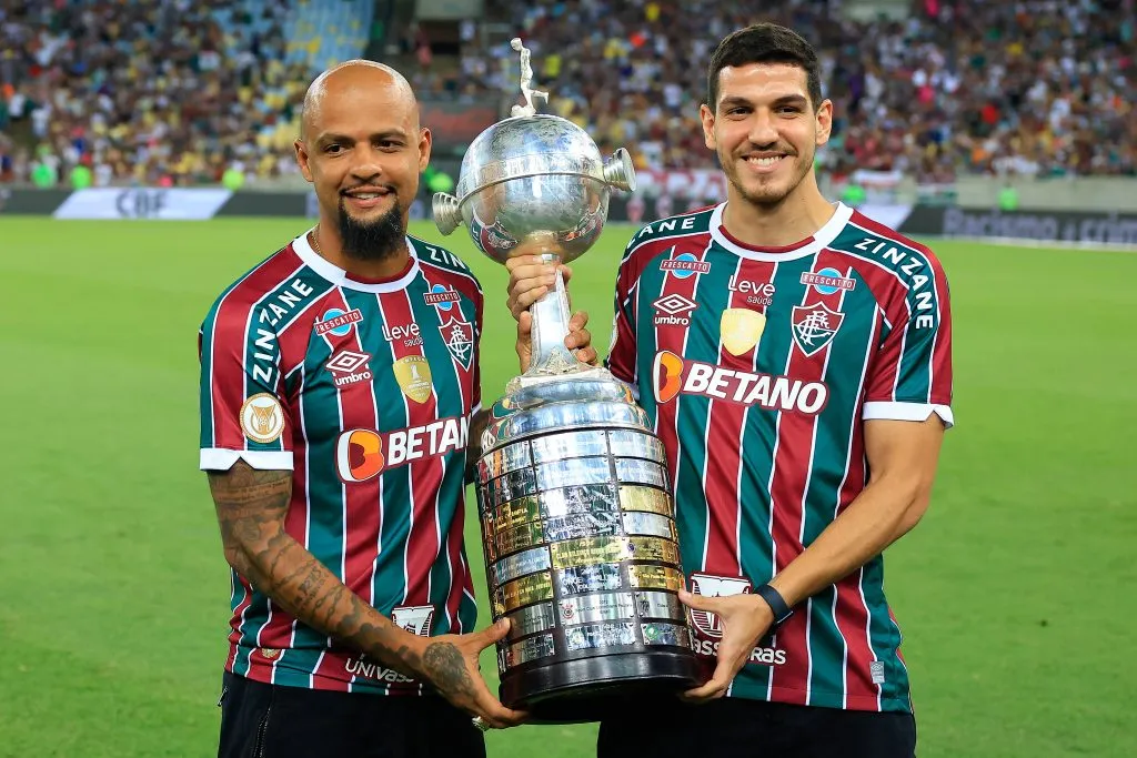 Felipe Melo pelo Fluminense. (Photo by Buda Mendes/Getty Images)