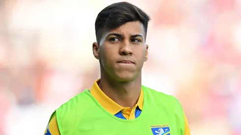 Kaio Jorge em ação pelo Frosinone. (Photo by Alessandro Sabattini/Getty Images)