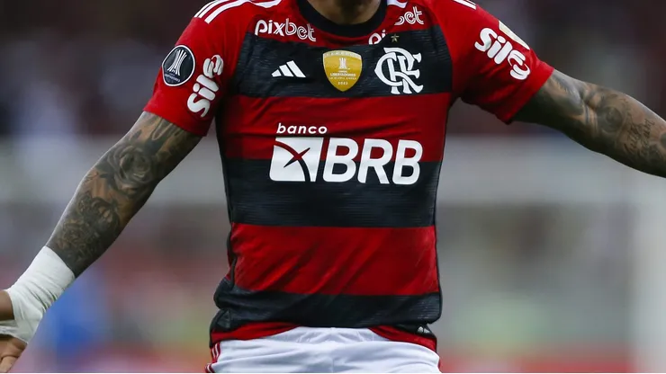 Camisa do Flamengo nesta temporda. (Photo by Wagner Meier/Getty Images)