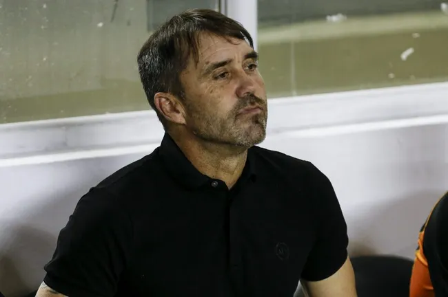 Coudet, técnico do Internacional (Photo by Ricardo Moreira/Getty Images)