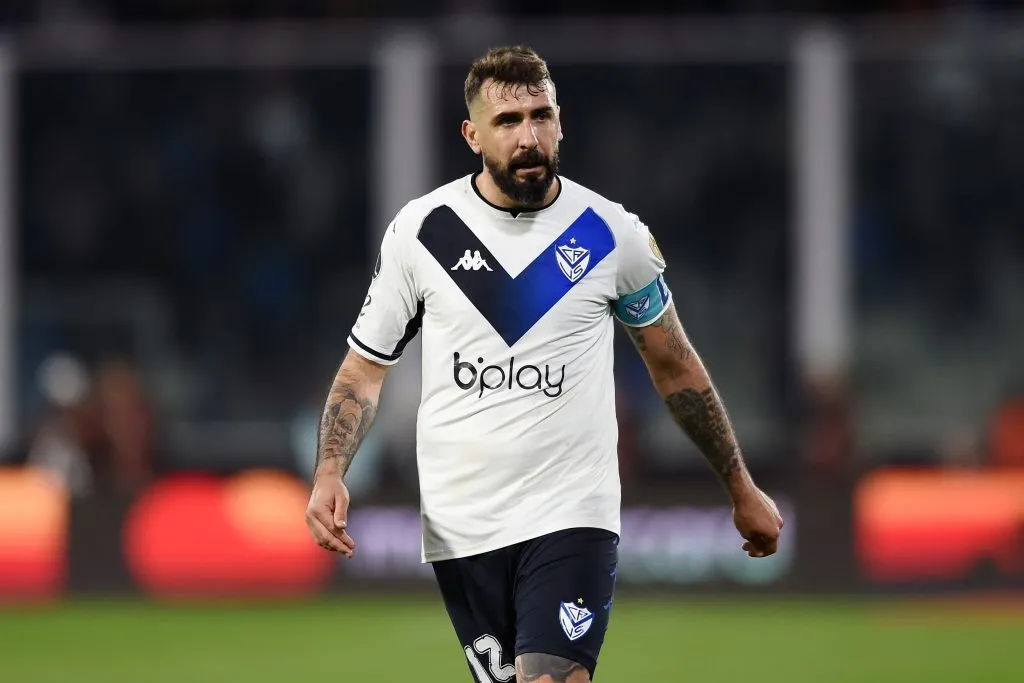 Lucas Pratto of Velez  (Photo by Marcelo Endelli/Getty Images)