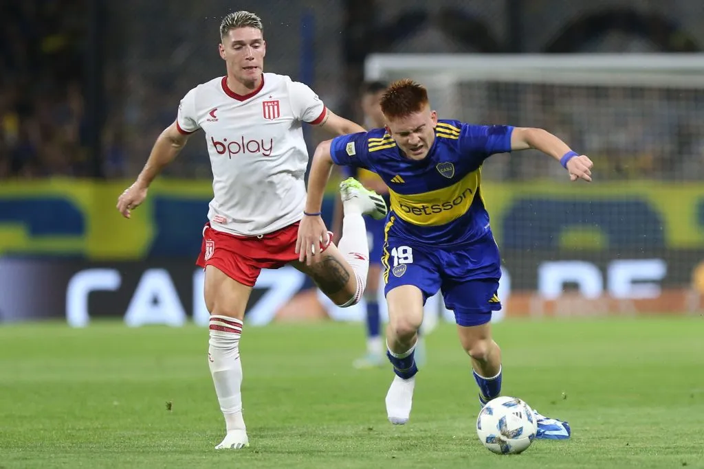 Rollheiser enfrentando o Boca Juniors (Photo by Daniel Jayo/Getty Images)