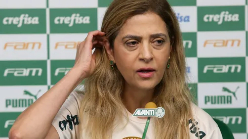 Presidente Leila Pereira: Palmeiras impôs condição ao Grêmio em negócio (Foto: Fabio Menotti/Palmeiras/Divulgação)