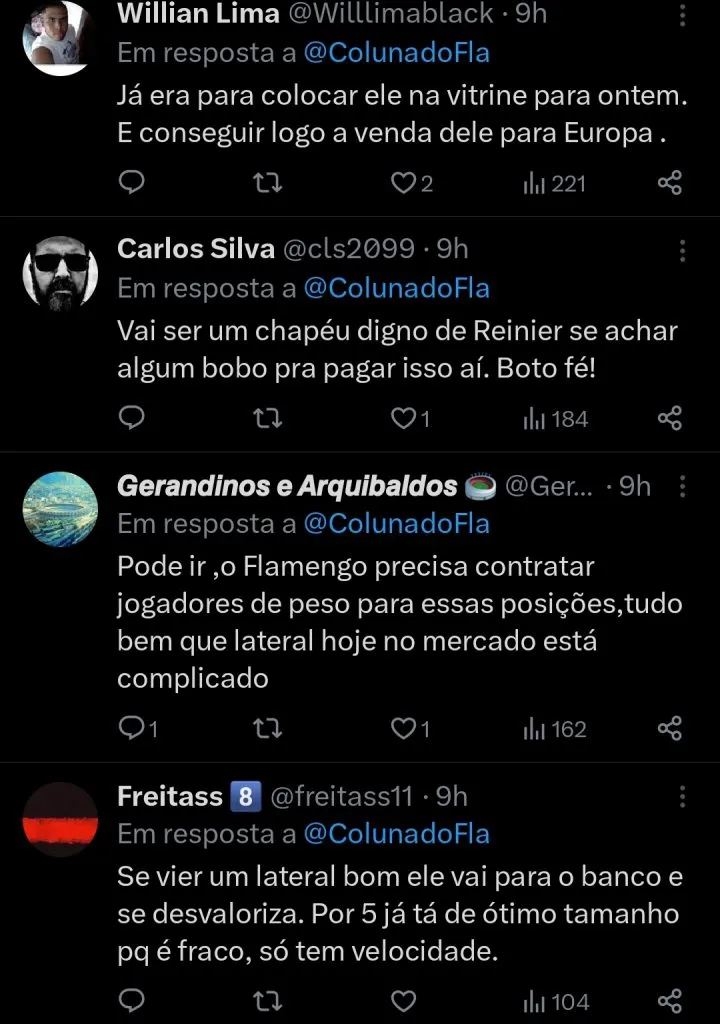 Repercussão via Twitter