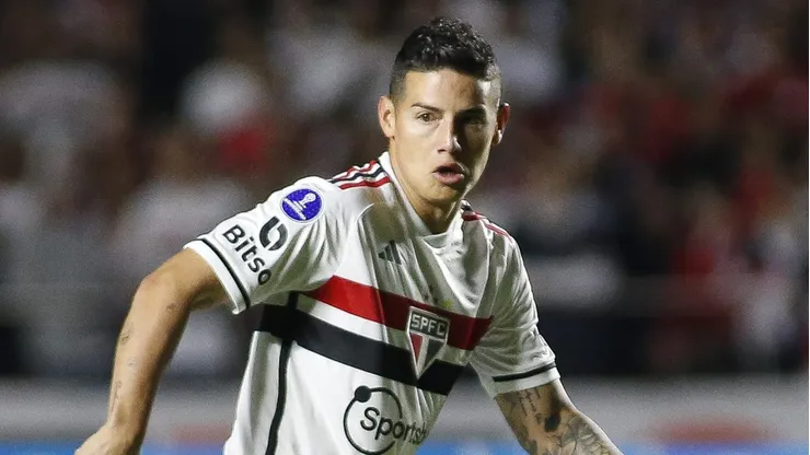 James pelo São Paulo. (Photo by Miguel Schincariol/Getty Images)