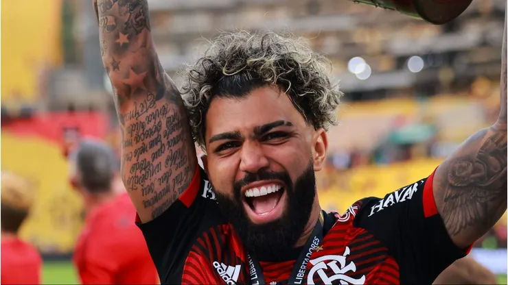 Gabigol vai se reunir para fechar com rival do Brasileirão. (Photo by Hector Vivas/Getty Images)