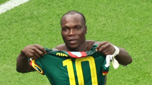 Aboubakar é avisado de interesse para disputar a Libertadores. Foto: Tim Nwachukwu/Getty Images