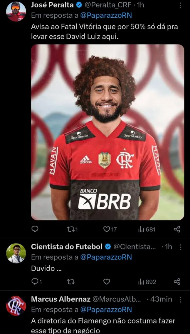 Repercussão via Twitter