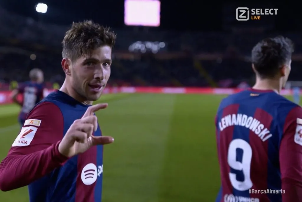 Sergi Roberto foi o destaque da vitória do Barcelona.