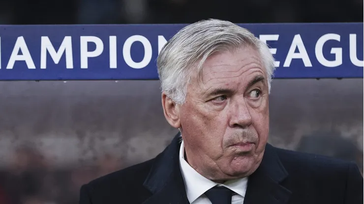 Ancelotti, técnico do Real Madrid. (Photo by Maja Hitij/Getty Images)