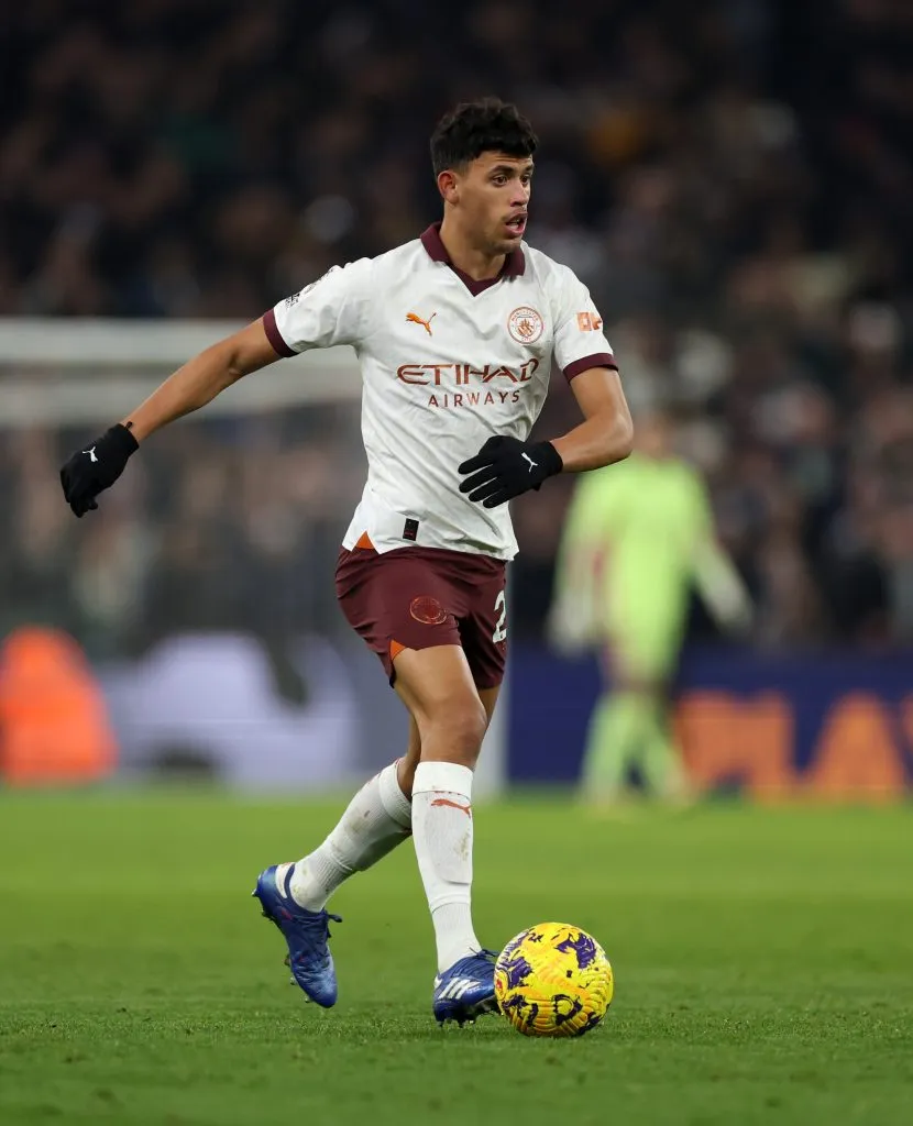 Matheus Nunes tem gana a mais para vencer o Mundial. Foto: Catherine Ivill/Getty Images