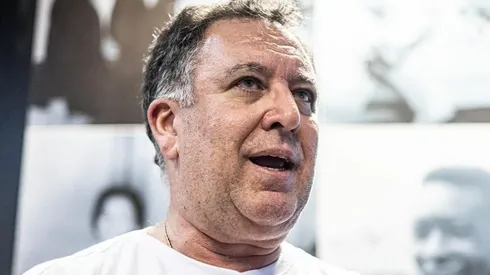 Marcelo Teixeira: presidente do Santos barrou negócio (Foto: Raul Baretta/Santos FC/Divulgação)