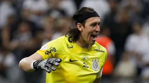 Cássio pelo Corinthians. (Photo by Ricardo Moreira/Getty Images)