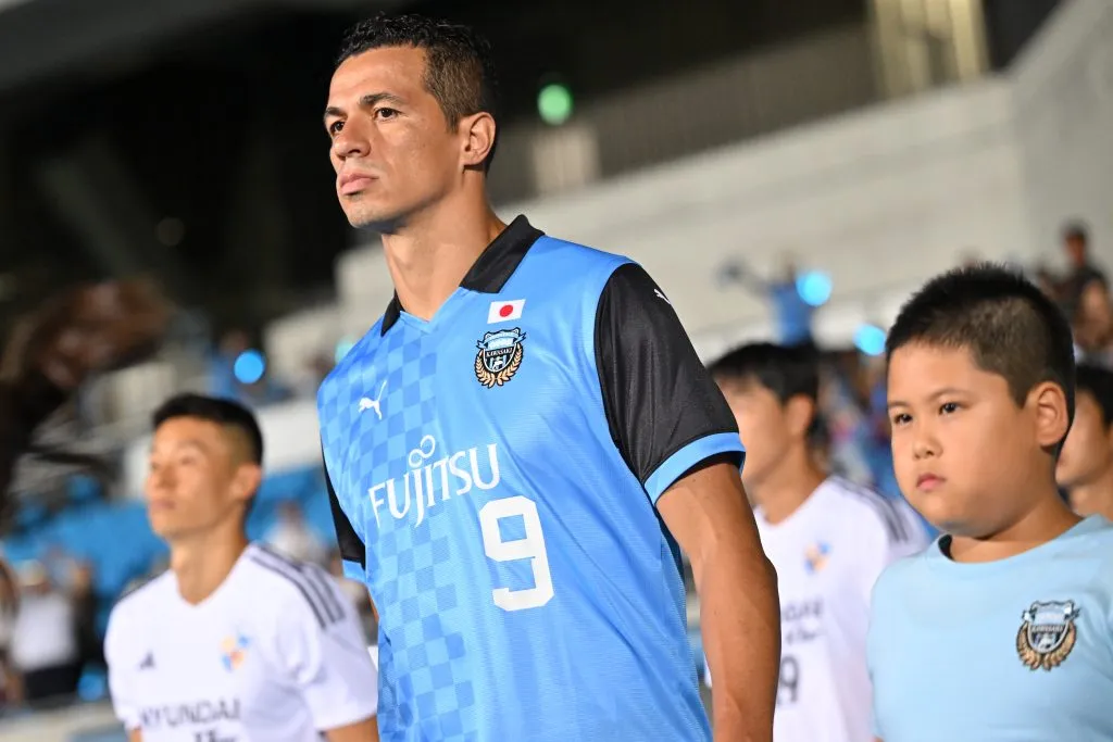 Leandro Damião no duelo diante do Ulsan Hyundai (Photo by Kenta Harada/Getty Images)
