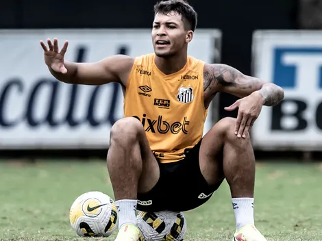 Teixeira ignora acerto entre Rueda e Marcos Leonardo no Santos