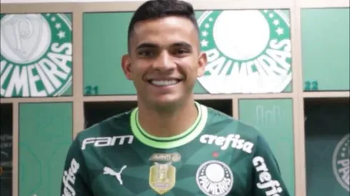 Bruno Rodrigues é o novo reforço do Palmeiras. (Foto: Divulgação/Palmeiras)