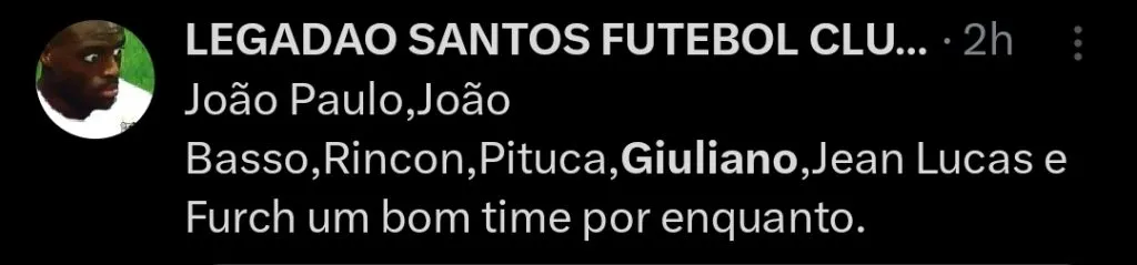 Repercussão via Twitter