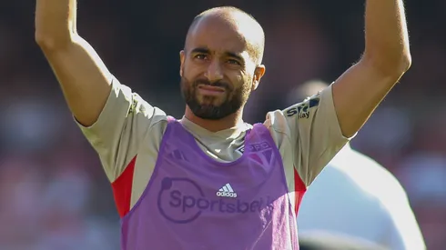 Lucas: atacante negocia renovação com o São Paulo (Foto: Miguel Schincariol/Getty Images)