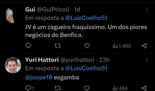 Repercussão via Twitter