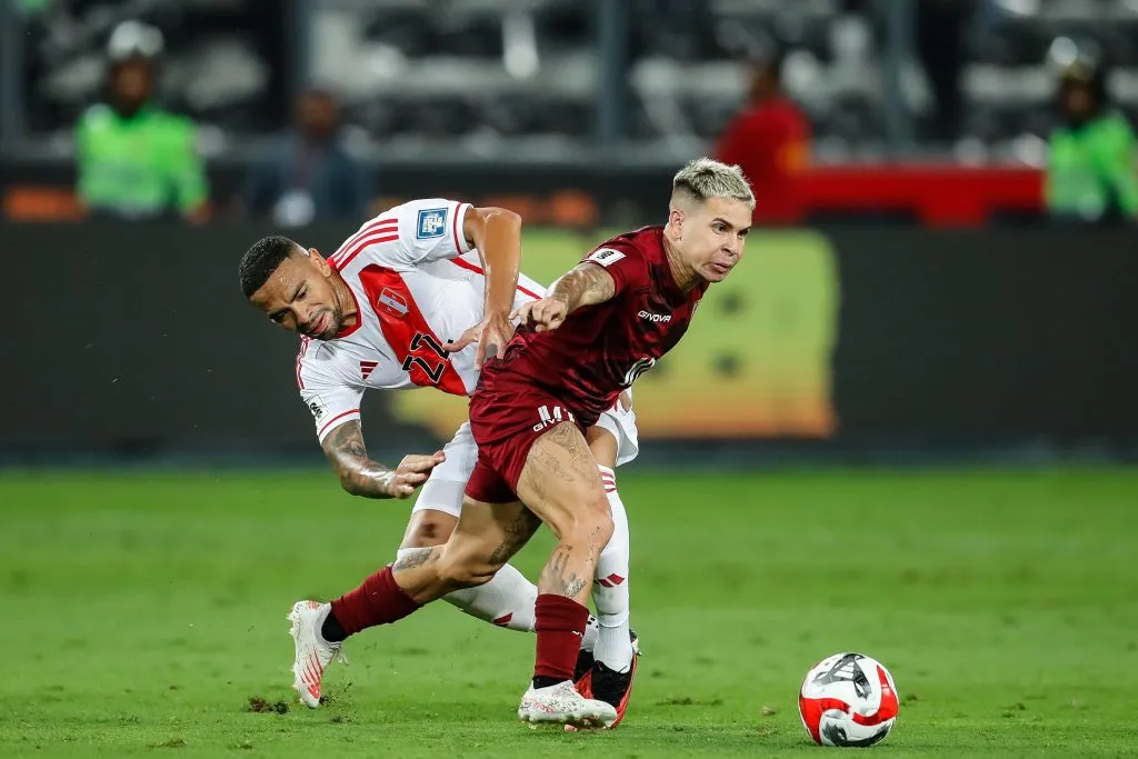 Soteldo pela Venezuela. (Photo by Daniel Apuy/Getty Images)