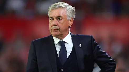 Ancelotti técnico do Real Madird (Photo by Fran Santiago/Getty Images)