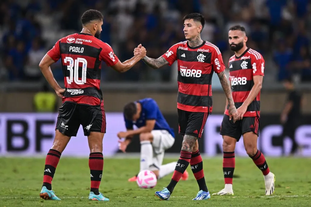 Pulgar em ação pelo CRF. (Photo by Pedro Vilela/Getty Images)