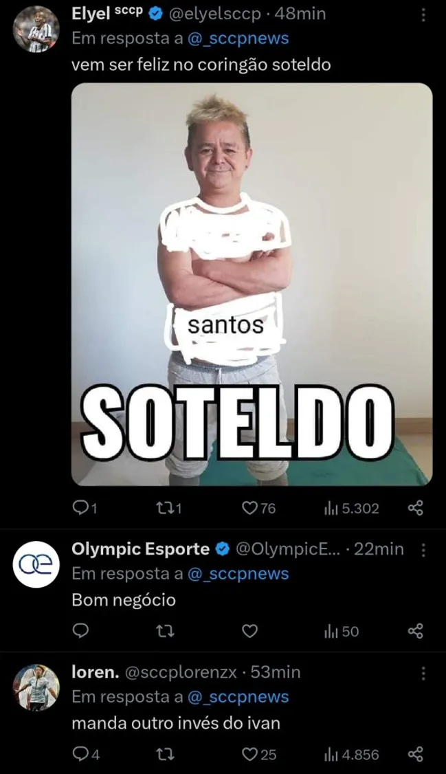 Repercussão via Twitter