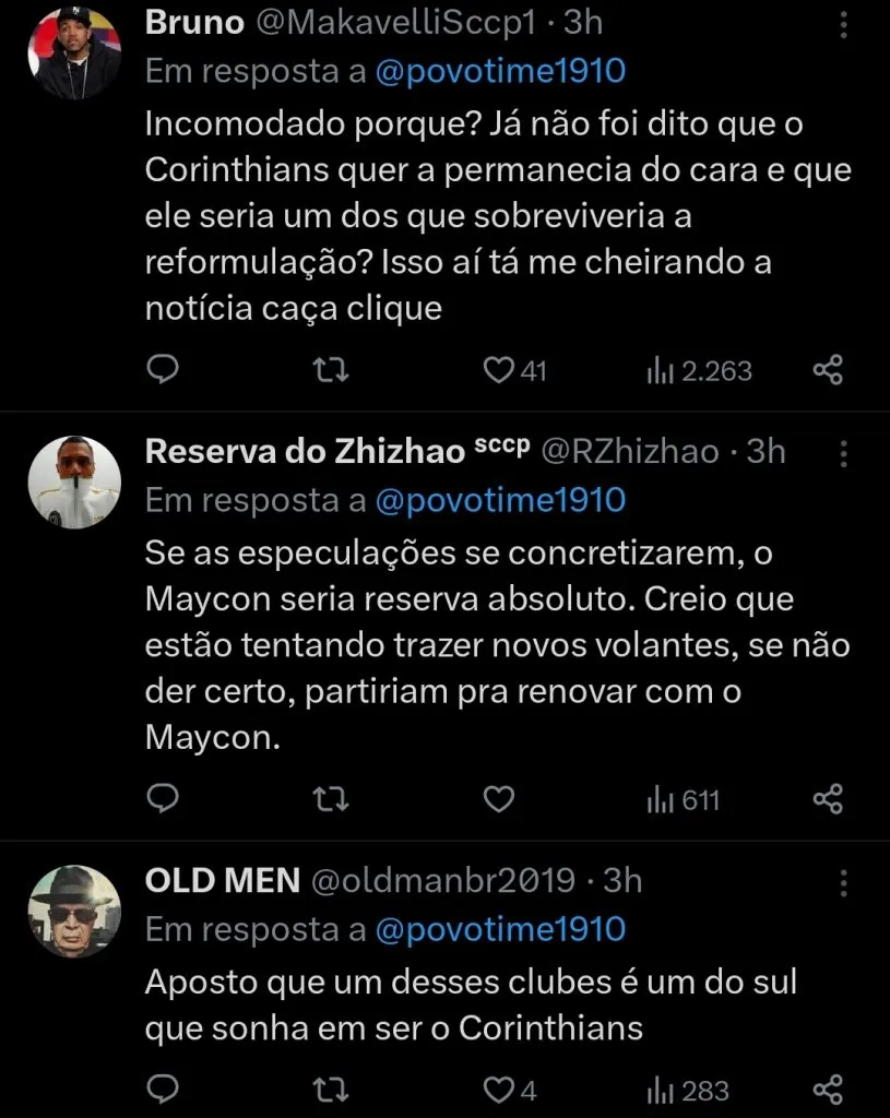 Repercussão via Twitter