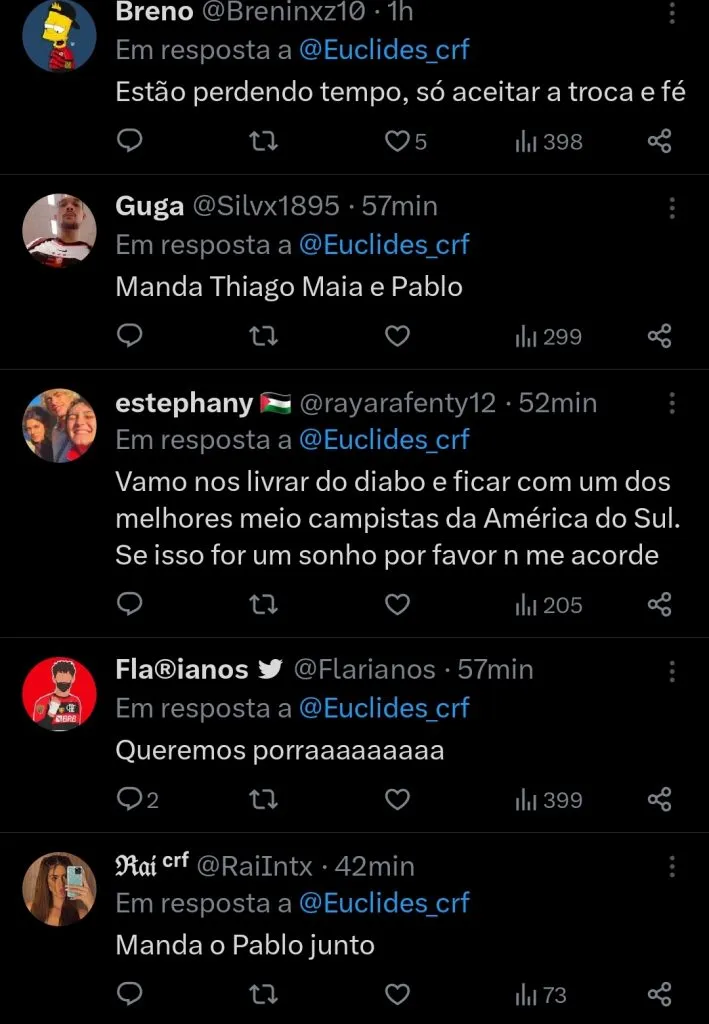 Repercussão via Twitter