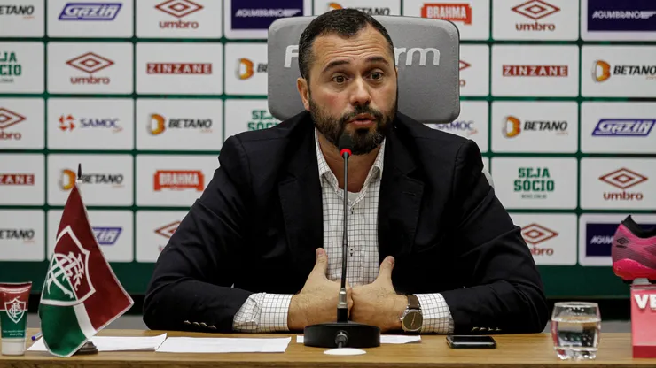 Bittencourt: presidente bancou contratação de medalhão (Foto: Lucas Merçon/Fluminense/Divulgação)