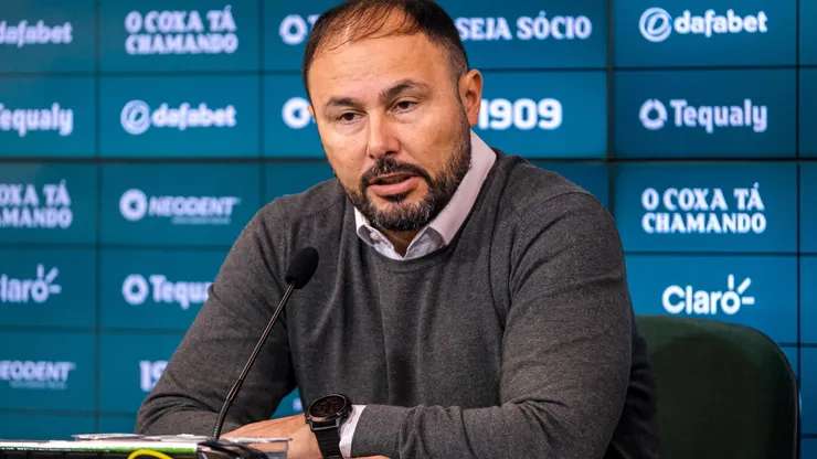 Amodeo: CEO busca negociar jogador do Coritiba (Foto: Gabriel Thá/Coritiba)