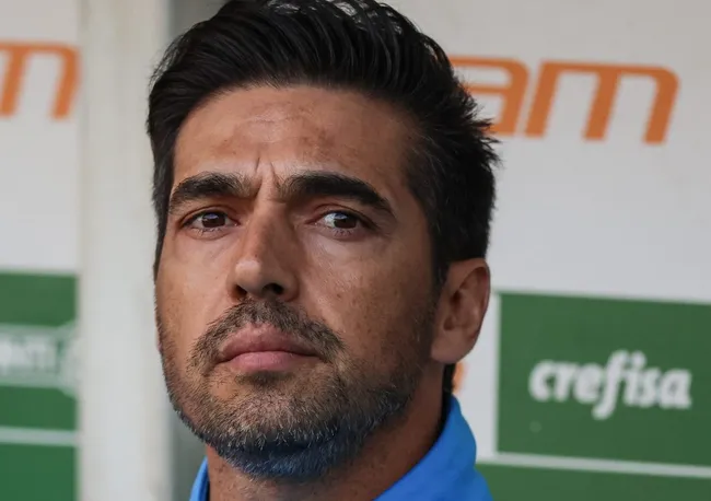 Abel Ferreira no comando do Palmeiras (Photo by Alexandre Schneider/Getty Images)