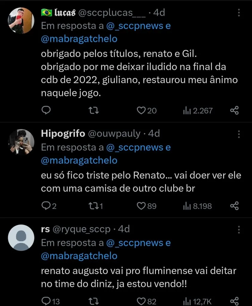 Repercussão via Twitter