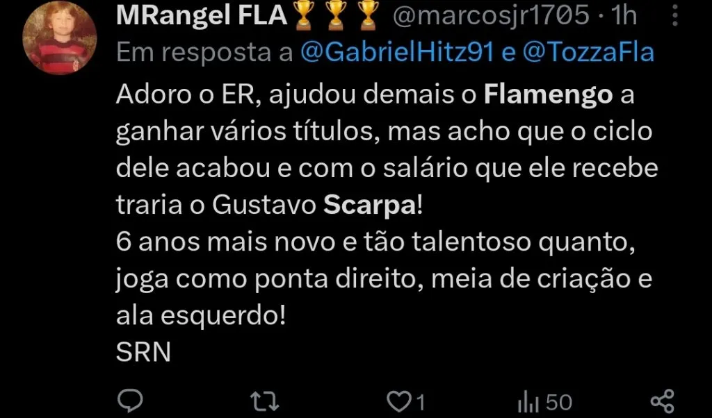 Repercussão via Twitter