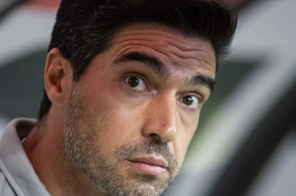 Abel Ferreira teve reunião com Leila Pereira no Palmeiras. Foto: Fernando Moreno/AGIF