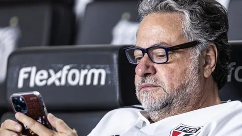 Julio Casares, presidente do São Paulo Foto: Abner Dourado/AGIF