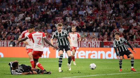 Partida entre Bayern x Manchester United, na Allianz Arena, válida pela Liga dos Campeões (Foto: Alex Grimm/Getty Images)
