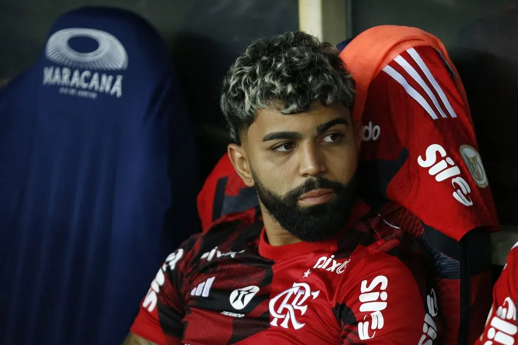 Gabigol está insatisfeito com a reserva no Flamengo (Foto: Wagner Meier/Getty Images)