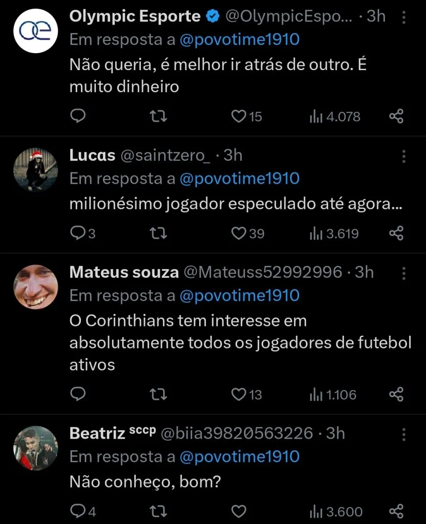 Repercussão via Twitter