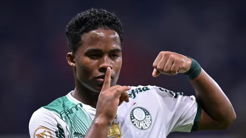 Endrick pelo Palmeiras. (Photo by Pedro Vilela/Getty Images)