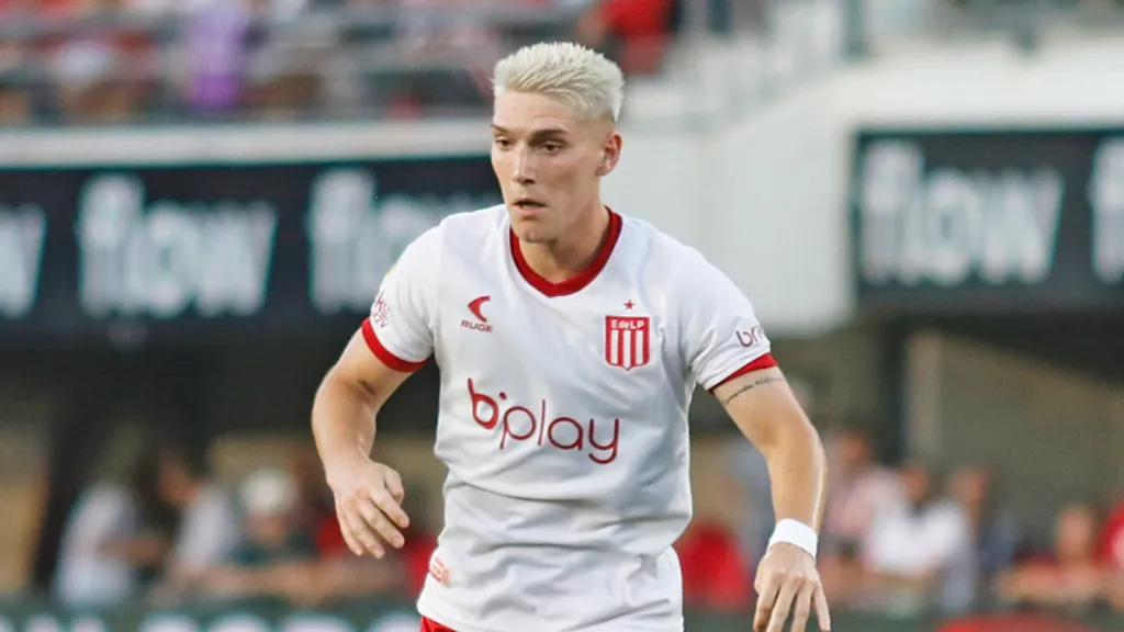 Benjamín Rollheiser é procurado para assinar com time do Brasileirão. (Foto: Estudiantes de La Plata/Twitter).