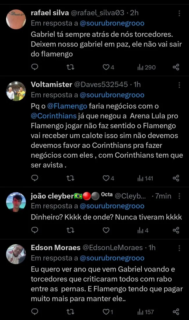 Repercussão via Twitter