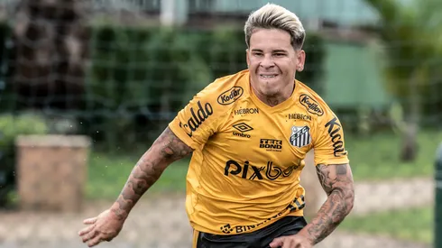 Soteldo: um dos alvos de Augusto Melo no Corinthians (Foto: Ivan Storti/Santos FC/Divulgação)