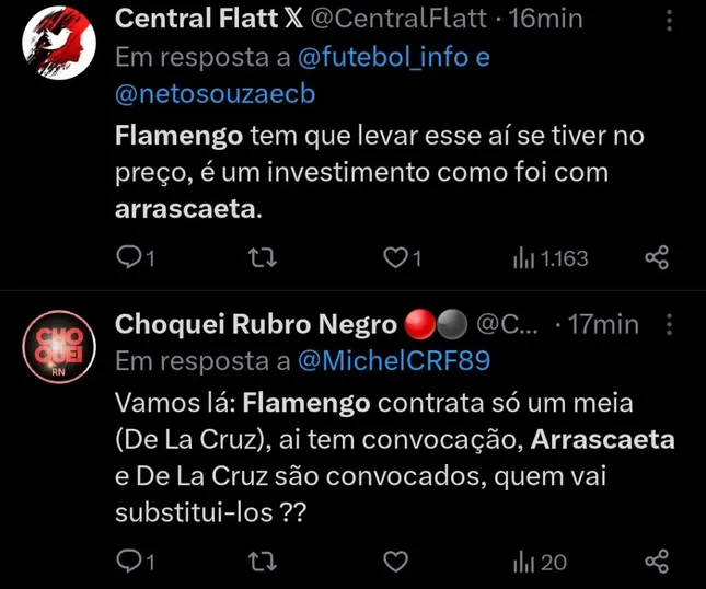 Repercussão via Twitter