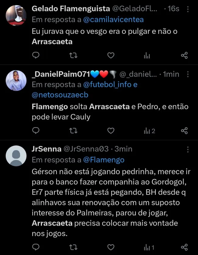 Repercussão via Twitter