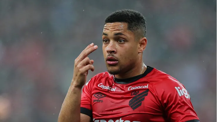 Vitor Roque pelo CAP. (Photo by Heuler Andrey/Getty Images)