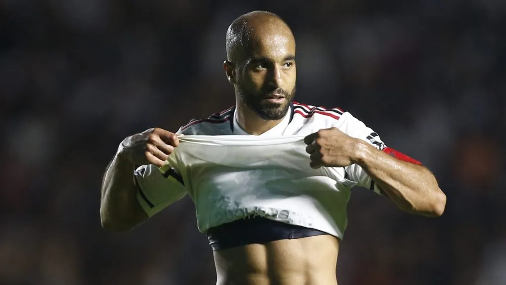 Lucas pelo São Paulo.(Photo by Wagner Meier/Getty Images)