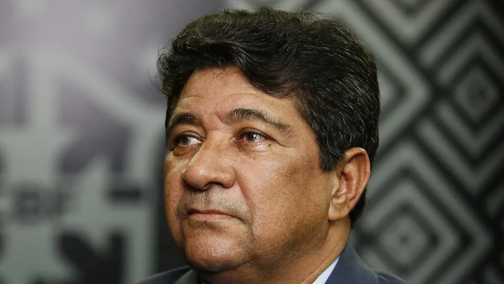 Ednaldo Rodrigues é derrubado na CBF. Foto: Flickr Oficial CBF/Rafael Ribeiro