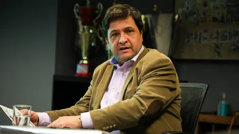 Guerra: presidente abriu o jogo sobre futuro de Renato (Foto: Renan Jardim / Grêmio FBPA / Divulgação)